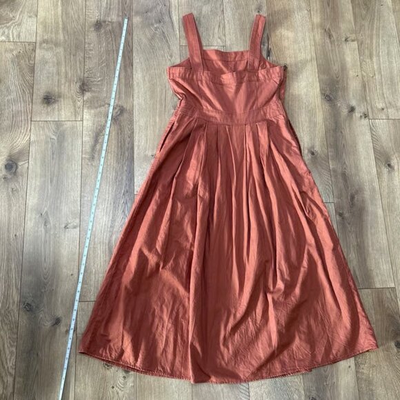 Copper denim sleeveless dress - Picture 4 of 4